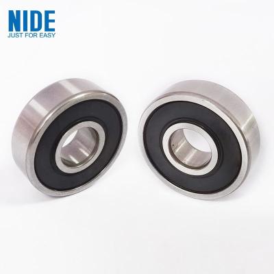 China Rubber Sealed Deep Groove Ball Bearing 608 RS Black Ball Bearing for sale