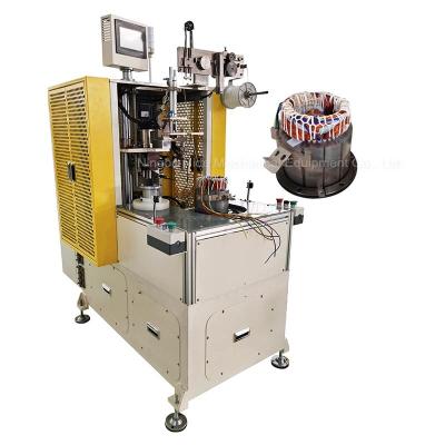China Automatic Double Ends Low Noise EV Motor Stator Wire Lacing Machine for sale
