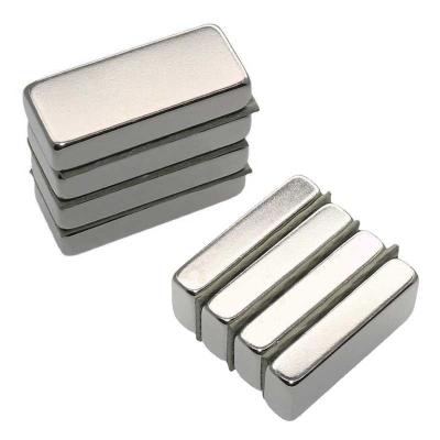 China Rectangular Powerful Neodymium Magnets Permanent Rare Earth Magnets 30 X 10 X 5mm for sale