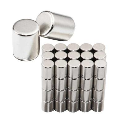 China 5 X 6mm Multi Use Cylindrical Neodymium Magnets For Refrigerators for sale
