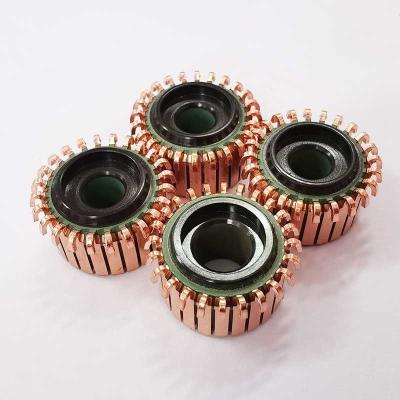 China Professional Segmented Armature Commutator Starter Motor Commutators for sale