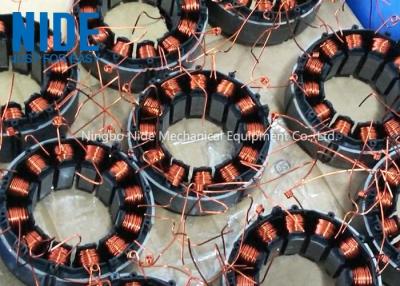 China Automatic 2 Stations Electric Motor Winding Equipment For Multi Pole BLDC Motor Stator for sale