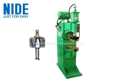 China Wind Leaf Armature Spot Welding Equipment 2 Working Stations Plc Programming for sale