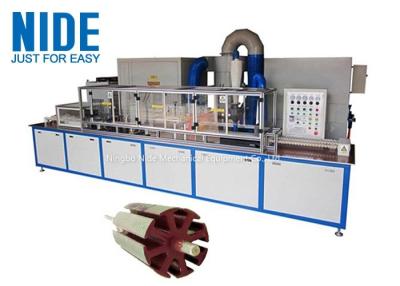 Cina Servo macchina di rivestimento a resina epossidica della polvere con il touch screen per il rotore dell'armatura in vendita