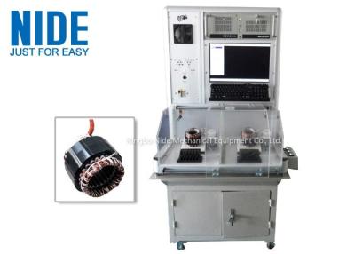 China Nide Double Stations Motor Testing Equipment For Testing Stator Working for sale