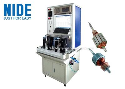China Armature Motor Testing Equipment For Electrical strength , Double Working Station for sale