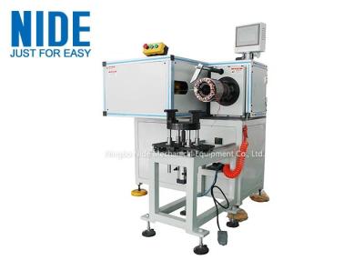 China Single Side Stator Coil Lacer Machine / Stator Winding Lacing Equipment for sale