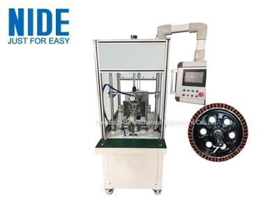China Automatic wheel hub motor stator winding machine , electric scooter flyer coil winder for sale