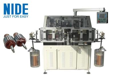 China Semi Auto Double Flyer Armature Winding Machine Reliable , PLC Controlled for sale