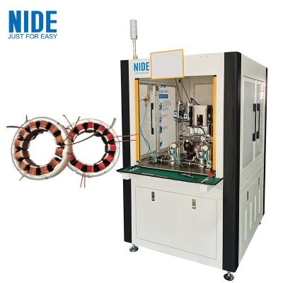 China Automatic BLDC Motor Needle Winding Machine With Two Station for sale