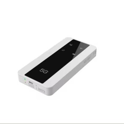 China 2024 New Style White Mini Wifi Portable Wifi Router 5g Lte Sim Card 5g Router Home Cpe And As A Power Bank for sale