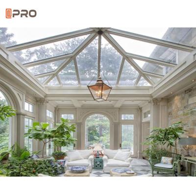 China House Extension Roof 4 Season Sunroom Glass Piece Panels for sale