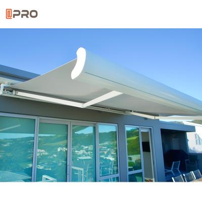 China PVC Sail Modern Aluminum Pergola for Party Retractable Cassette Awning for sale