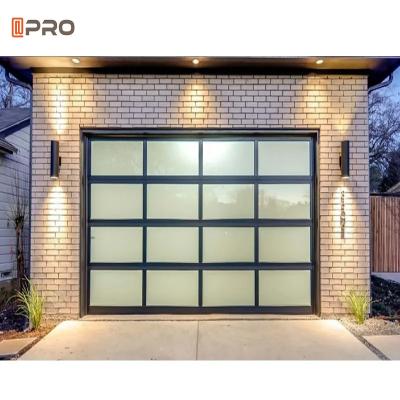 China Security Aluminum Garage Door Panels Curtains Sectional Automatic Bi Folding Roller Shutter for sale