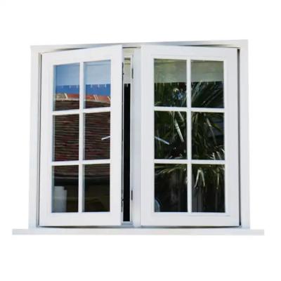 China Customize Aluminum Casement Windows House Window Grill Swing Open Style for sale