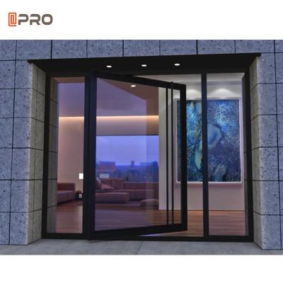 中国 Custom Aluminum Pivot Doors System Modern Interior Hinge Front Pivot Door 販売のため