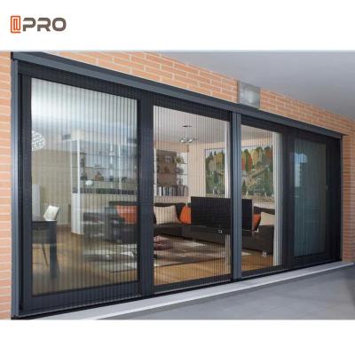 Chine Aluminium Perforated Metal Front Screen Mesh Magnetic Sliding Door Fly Screen à vendre