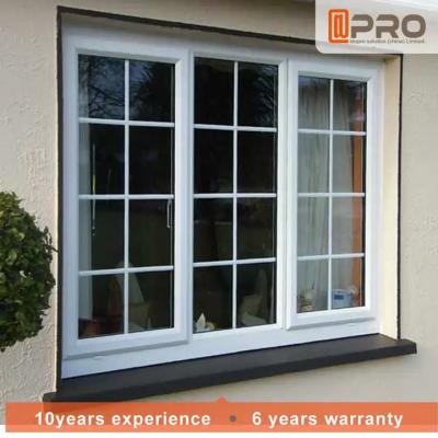 China 2.0mm Thickness Aluminum Sliding Windows Sash Windows Materials With Screen Balcony Double Glass for sale
