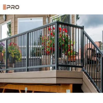 China Easily Assembled Security Aluminum Balustrade Boundary Wall Fence Privacy Fencing Handrail for sale