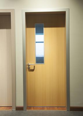 China Heat Insulation Custom Made Interior Doors , MDF Flush Doors Color Optional for sale