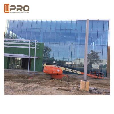 China Long Life Span Aluminium Curtain Wall ISO Certification Special Logo Printed for sale