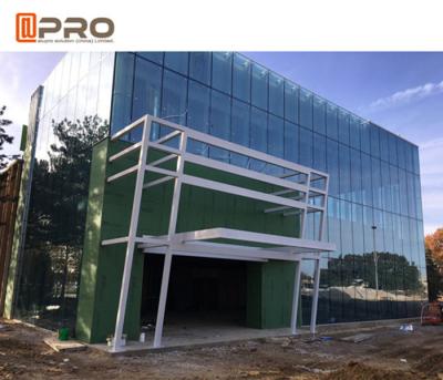 Chine Système en aluminium extérieur de construction de mur rideau façade en verre réfléchissante/basse-e à vendre