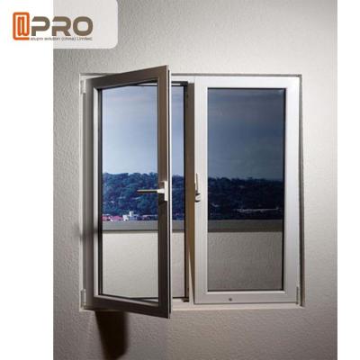 China Fashion Design Tilt And Turn Aluminium Windows For House Projects Color Optional for sale
