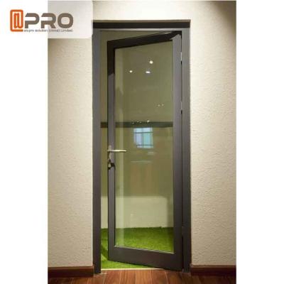 China Water Penetration Prevent Aluminium Hinged Doors 1.2-2.0MM Profile Thickness hinge folding door frame hinge for sale