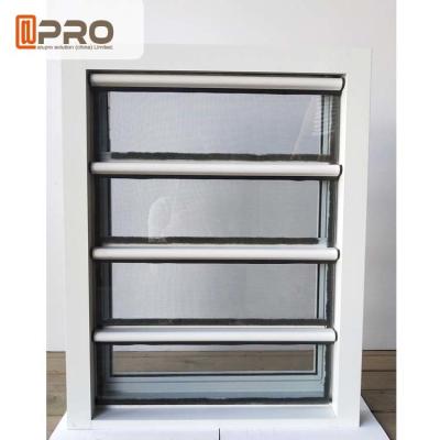 China Double Glazed Louvre Windows Color Optional for sale