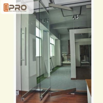 中国 任意明確な緩和されたガラス色の移動可能な現代オフィスの仕切り 販売のため