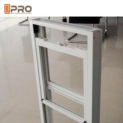 China Sound Insulation Sash Style Windows , Aluminium Vertical Sliding Sash Windows for sale