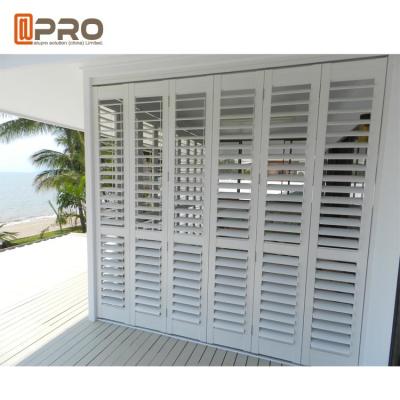 China White Color Horizontal Fixed Aluminum Louver Window For Commercial House for sale