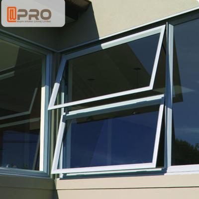 China Sound Proof Insulation Top Hung Aluminum Awning Windows / Glass Top Hung Windows aluminum window awnings for home for sale