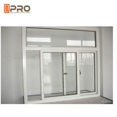 China La oficina revestida Windows de desplazamiento de aluminio interior del polvo modificó la ventana de desplazamiento para requisitos particulares del mecanismo del perfil de la ventana de desplazamiento del tamaño en venta