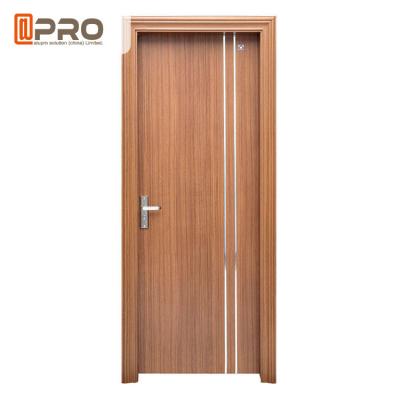 Cina Porta di legno di vetro insonorizzata del MDF/porta interna della stanza adatta a ambientale in vendita