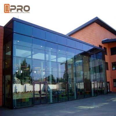 China Construction Customized Aluminium Curtain Wall Tempered Laminated Insulated Glass for sale