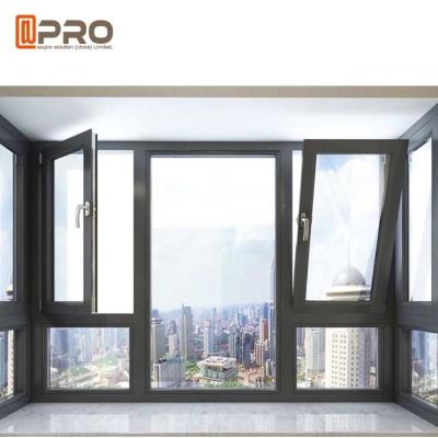 China Waterproof Tilt And Turn Aluminium Windows / Commercial Windows And Doors for sale