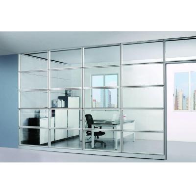 China Interior Smart Office Room Partition Glass Wall Fire - Resistant Self - Cleaning for sale