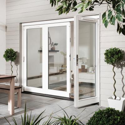 China Exterior Commercial Aluminium Hinged Doors / Insulated Tempered Glass Front Door price door glass hinge,aluminum hings for sale
