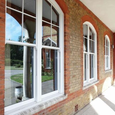 China Double Or Single Glazing Hung Aluminum Sash Windows / Vertical Opening Windows for sale