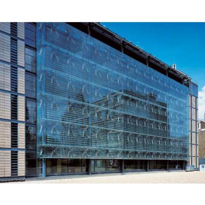 China Architectural 4mm 5mm Aluminum Curtain Wall Facade for sale