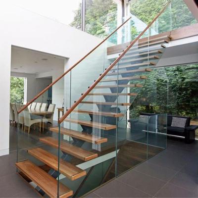 China Indoor Outdoor 10mm Thick Frameless Glass Balcony Aluminum Balustrade for sale