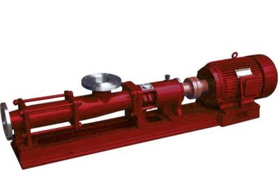 China Oil Drilling Mud System Decanter Centrifuge Single Screw Pump for sale