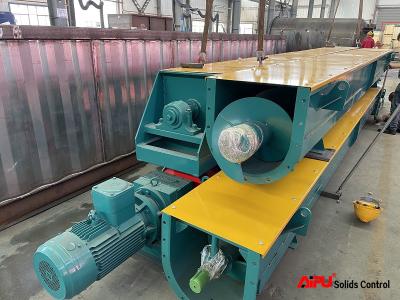 China Diameter 300mm Gas Wells Auger Conveyor Systems 30m3/H for sale