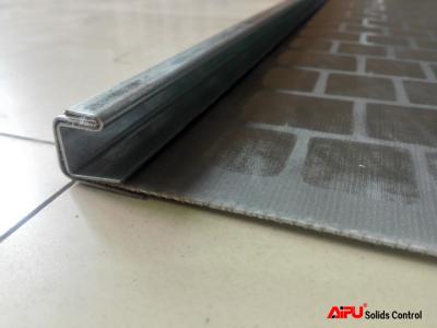 China API RP 13C Conformed Hook Strip Flat Shaker Screen 100 Mesh 1000x1024mm for sale