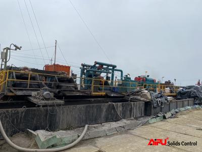 China API Skid Mounted Solids Control System For ZJ70 Drilling Rig for sale