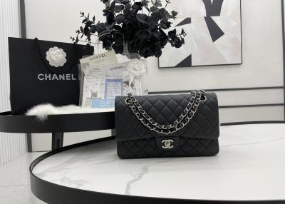 China Ball Caviar Womens Chain Bag Calf Skin Inside Suede 25cm Length for sale