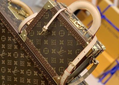 China LV Valisette Tresor Womens Luxury Handbag Jewelry Containing Box 22.5cm Length for sale