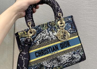 China Retro Tote Single Shoulder Bag 24cm Length With Exquisite Embroidery for sale