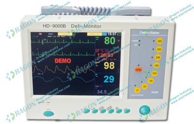China Segment Analysis Patient Monitor Multi - parameter portable home Defibrillator Monophasic for sale